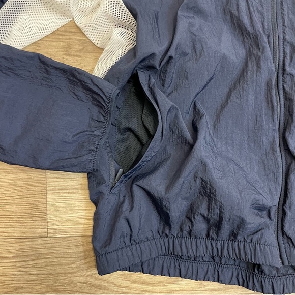 Nike Repel Heritage Blue Packable Hood Full Zip Windbreaker Track Jacket - Picture 9 of 15